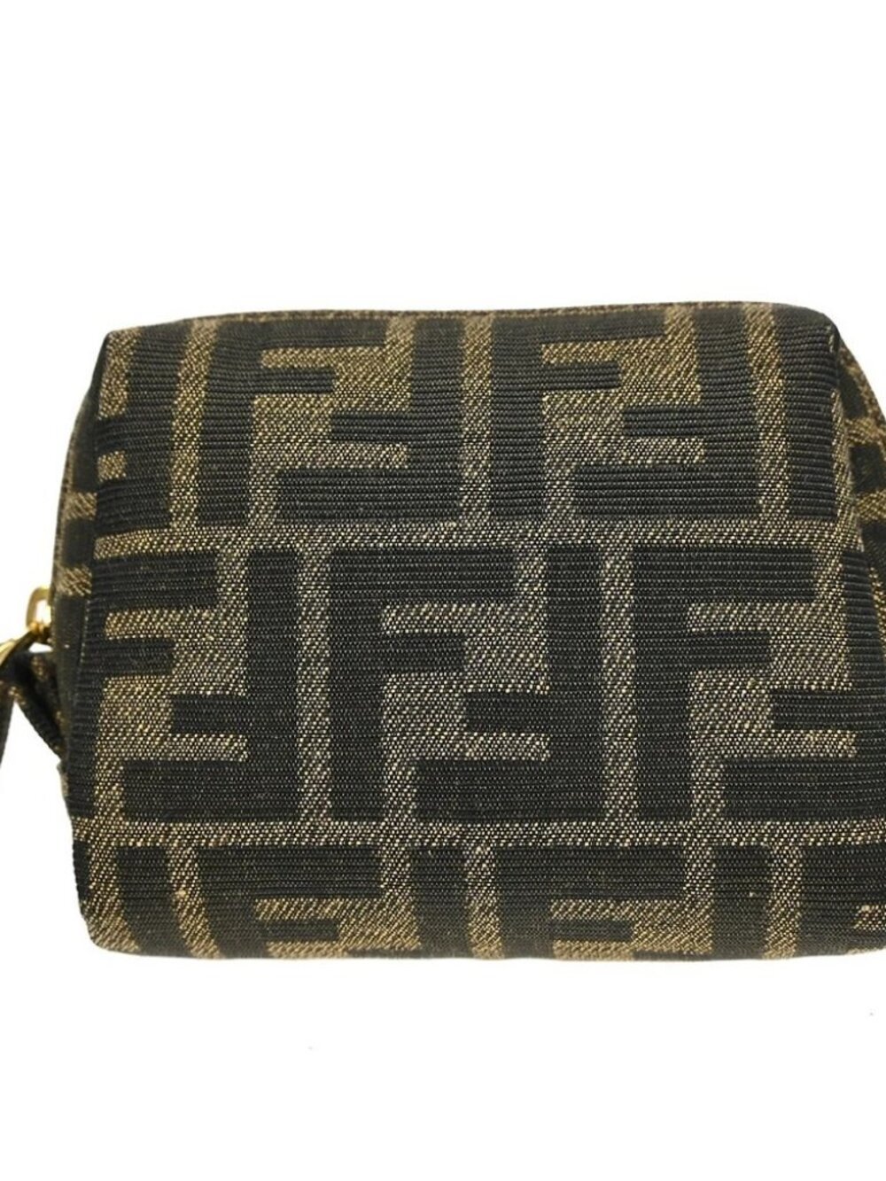 Fendi Brown Zucca Pouch